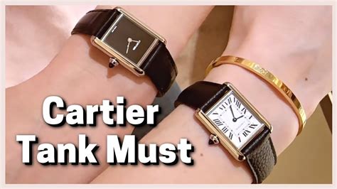 cartier tank small vs large